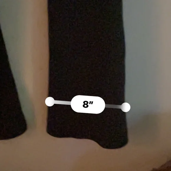 No Boundaries Woman’s Black Fit & Flare High Stretch Elastic Waistband Pants XL - Picture 12 of 15